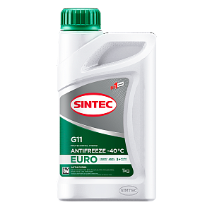 Sintec ANTIFREEZE Euro G11 green -40  1кг 